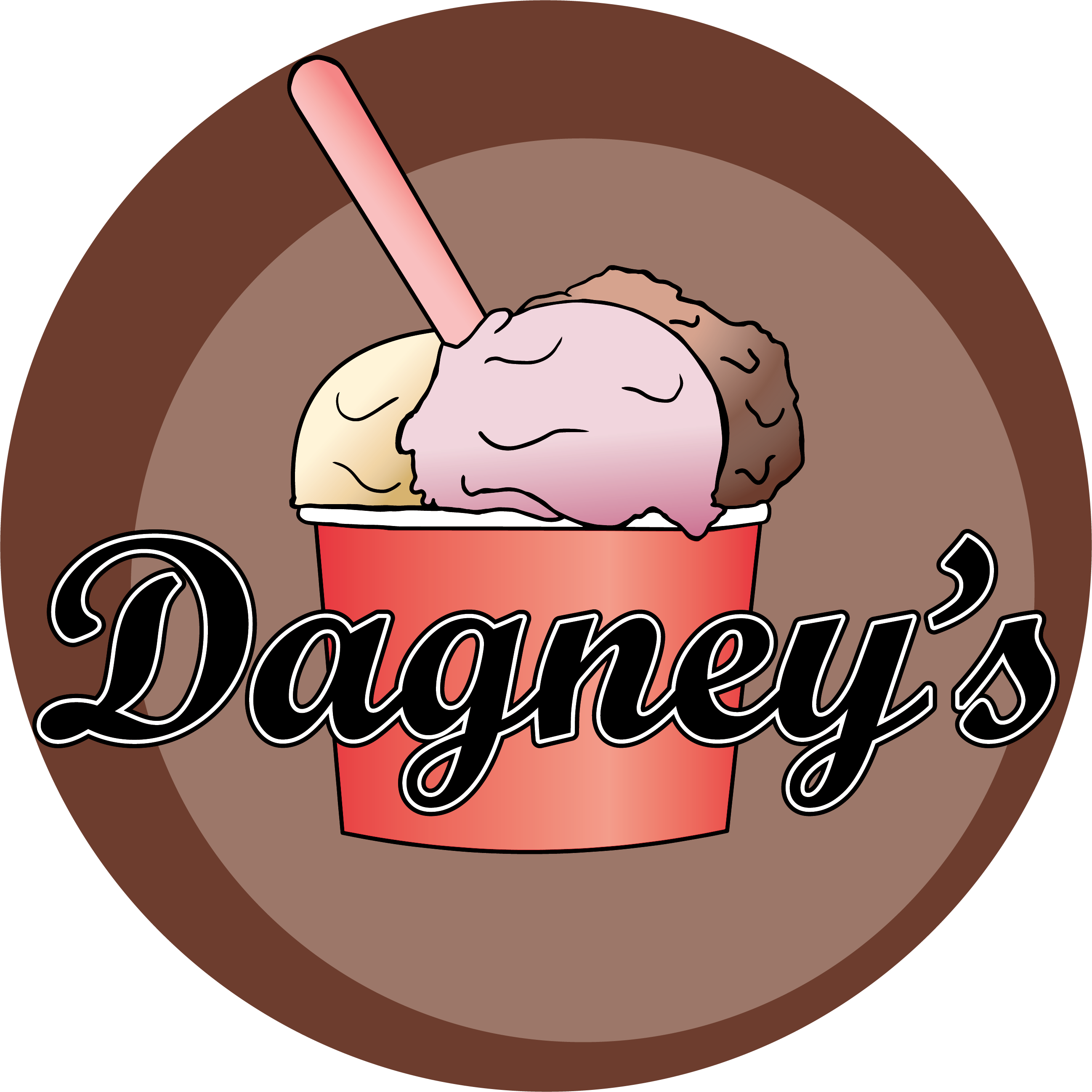 Dagney's Ice Cream Logo